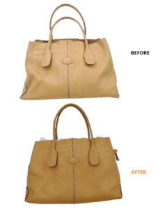【奈良でトッズ バッグ修理】トートバッグのスレ傷・色落ちをリカラー補修｜生駒市