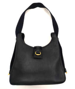 【HERMES ショルダーバッグ　サコ 修理】｜角スレの補修　色あせ補修　染め直し