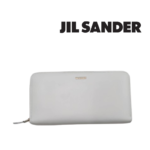 JIL SANDER（ジルサンダー）財布修理　白い財布の黄ばみ・黒ずみをリカラー　染め直し　BEFORE→AFTER