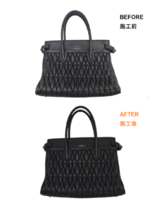 【奈良でFURLAバッグ修理】スレ傷・色あせをリカラーで再生｜生駒市 | 革研究所 奈良生駒店