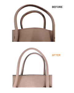FURLA（フルラ）バッグ修理　コバの色移り・べたつきをクリーニング・リカラーで再生