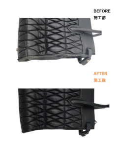 FURLAバッグ修理・補修　フルラ　スレ傷・色あせをリカラーで再生　BEFORE AFTER　ビフォーアフター