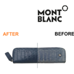MONTBLANC（モンブラン）ペンケース修理｜色落ち・スレ傷をリカラー