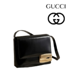 GUCCI(グッチ)バッグ修理 エナメルバッグのベタついた内張りを交換